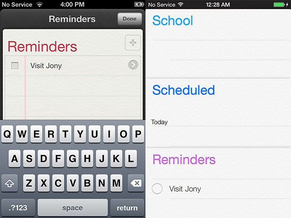 iOS 6 versus iOS 7 iPhone 1 iOS 6 versus iOS 7 iPhone 1